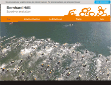 Tablet Screenshot of bernhardhoell.at